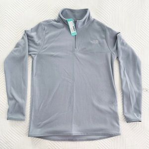 The North Face grey fleece pullover